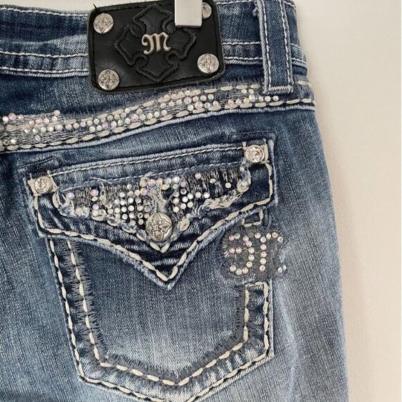 Vintage Y2K Miss Me JE5641EP2 Easy Capri Sz 29 - Picture 4 of 11